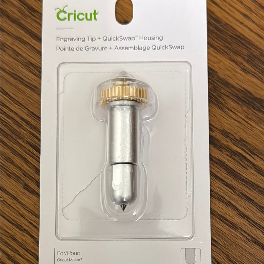 Cricut engraving tip + quickswap housing